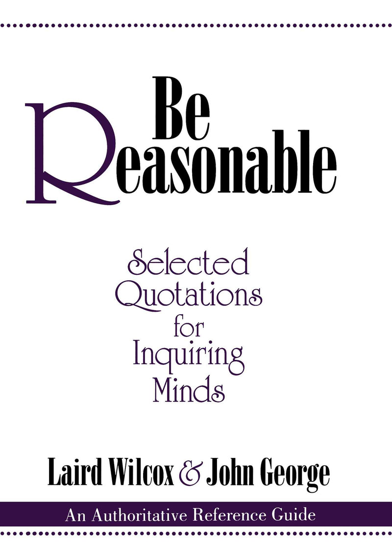 Be Reasonable