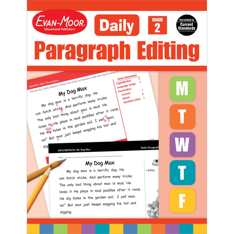 Daily Paragraph Editing Grade 2 Te