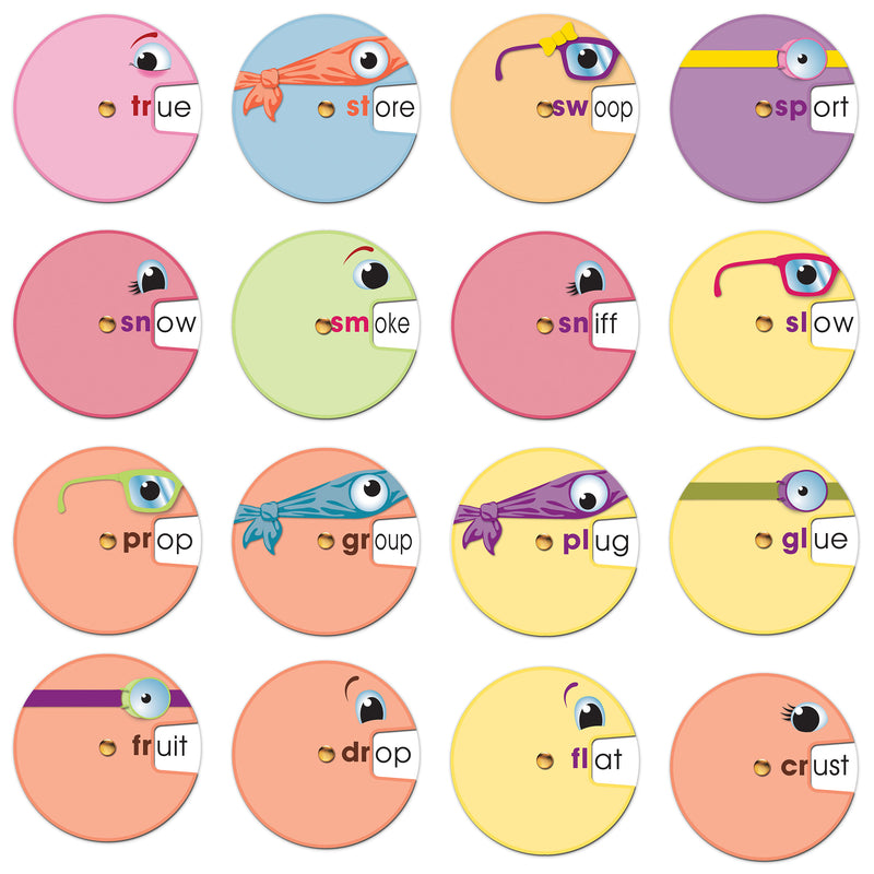 Word Wheels: Beginning Blends Language Arts Manipulative