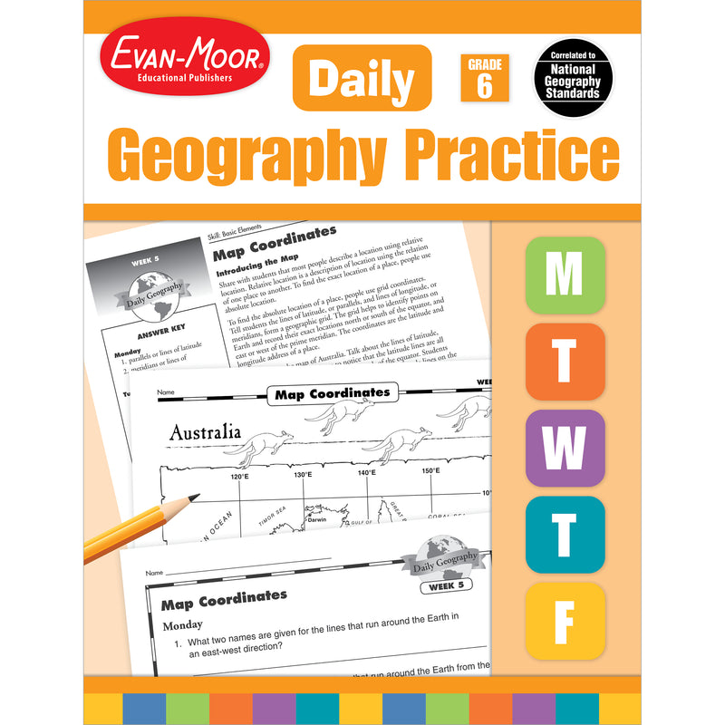 Daily Geography Practice Grade 6+ Te