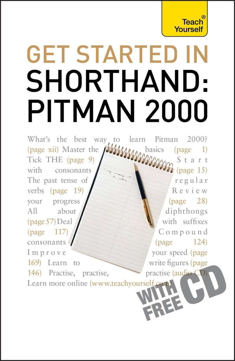 Get Started In Shorthand Pitman 2000