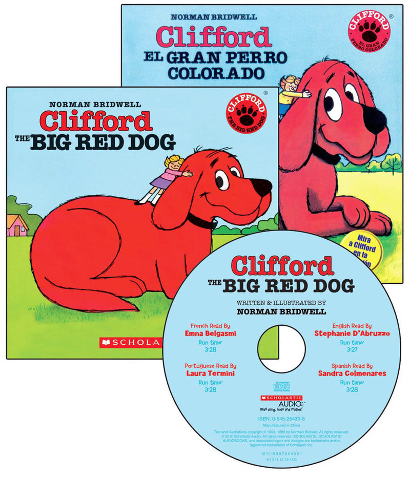 Clifford The Big Red Dog - Multilingual Audio