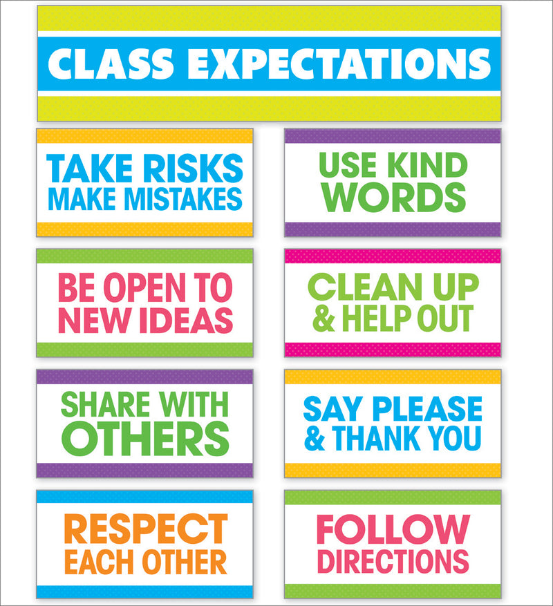 Class Expectations Mini Bulletin Board