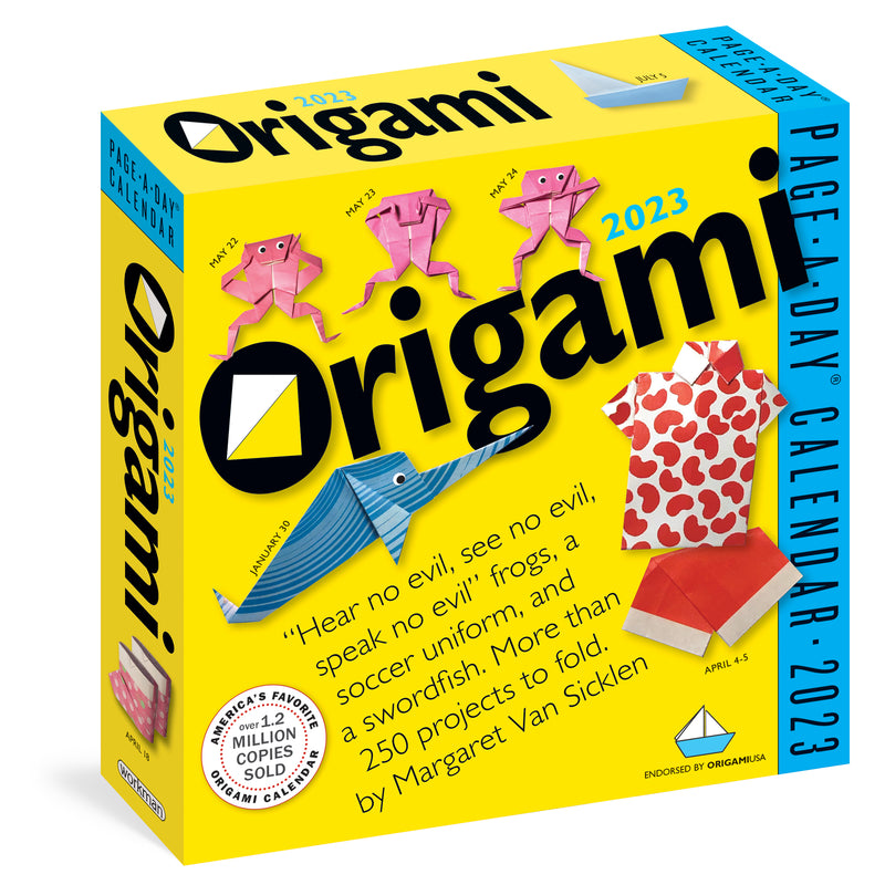 Origami Page-A-Day Calendar 2023