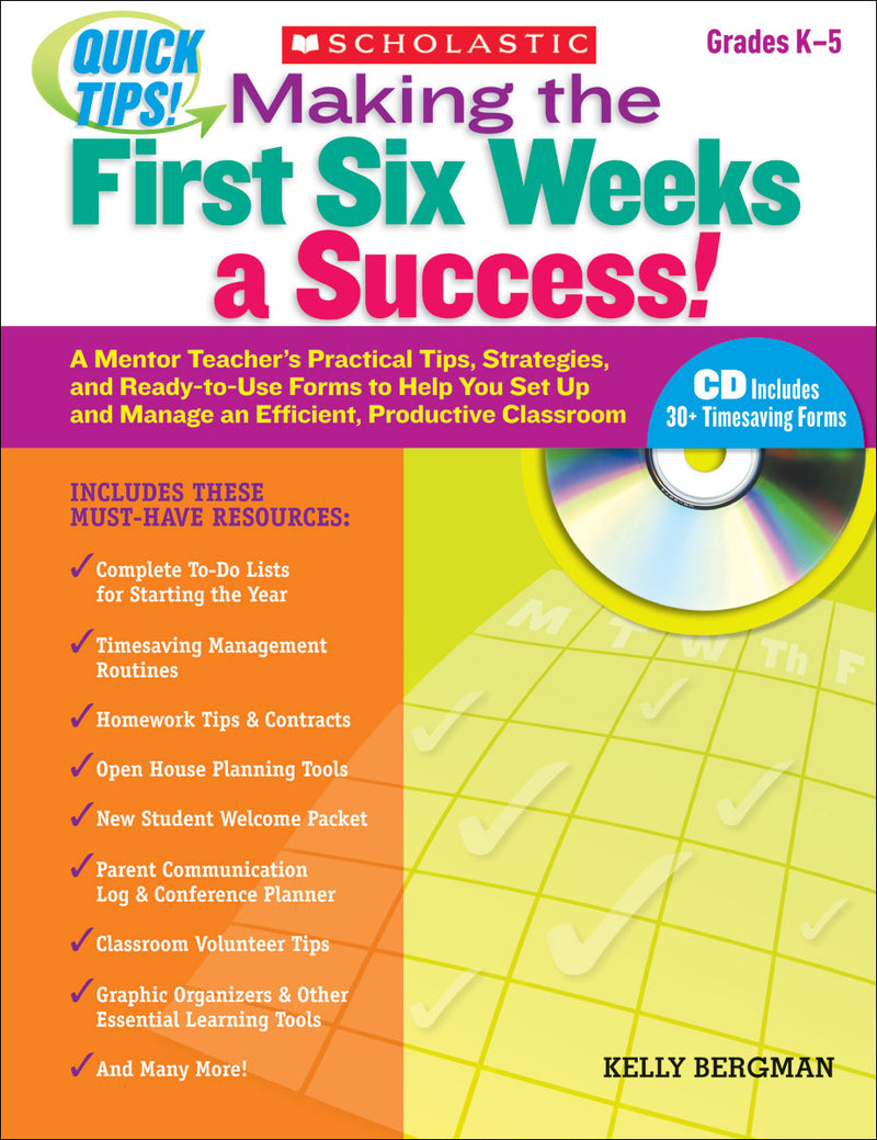 Quick Tips: Making the First Six Weeks a Success!