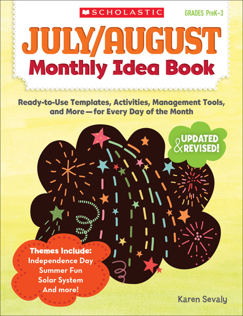 July & August Monthly Idea Book