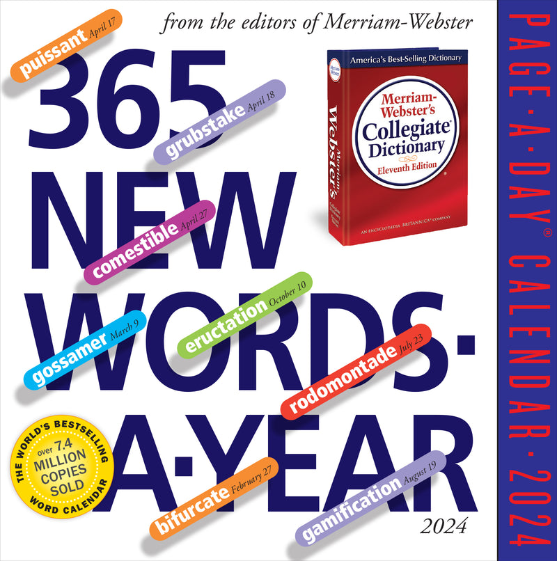 365 New Words-A-Year Page-A-Day Calendar 2024