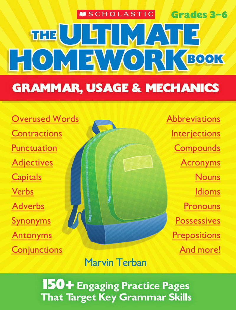 The The Ultimate Homework Book: Grammar, Usage & Mechanics