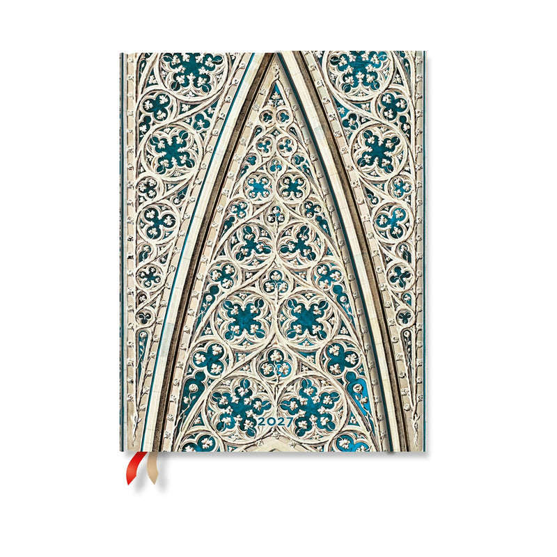 2027 Vault of the Milan Cathedral Ultra Vertical Hardcover 12-Month Weekly Planner, 160pg, 100GSM by Paperblanks (Duomo di Milano)
