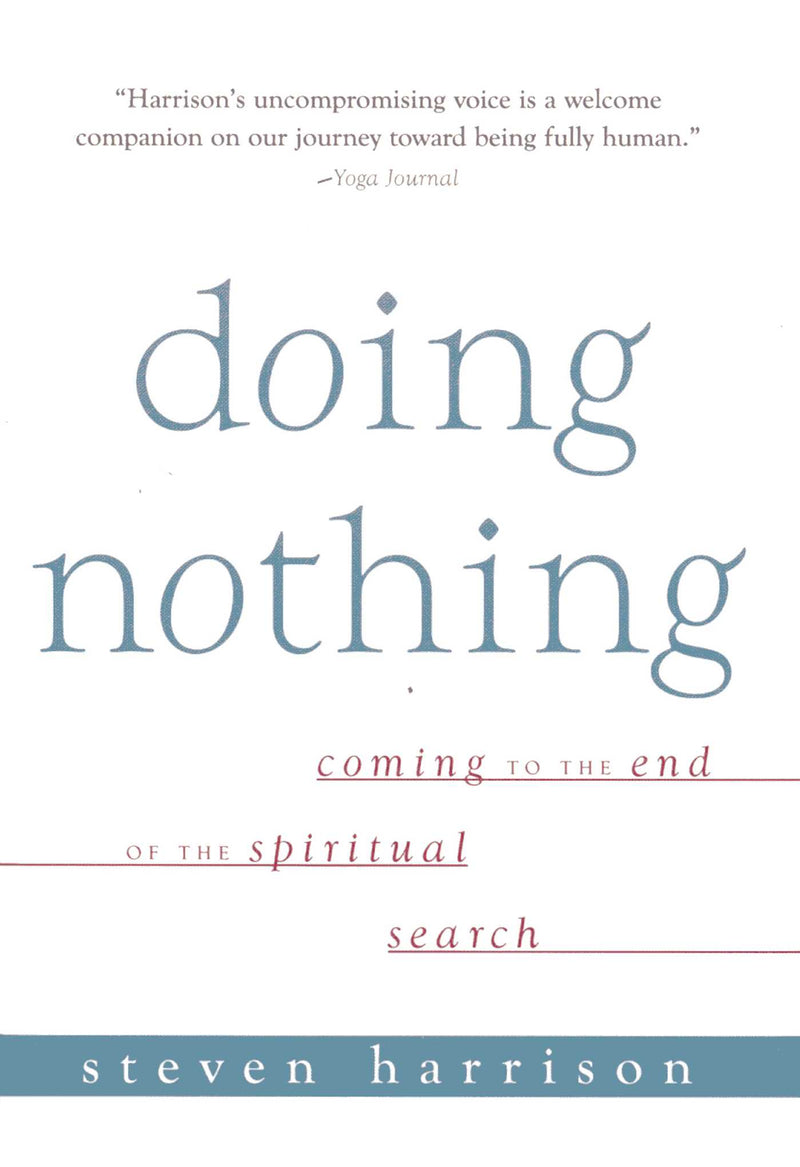 Doing Nothing