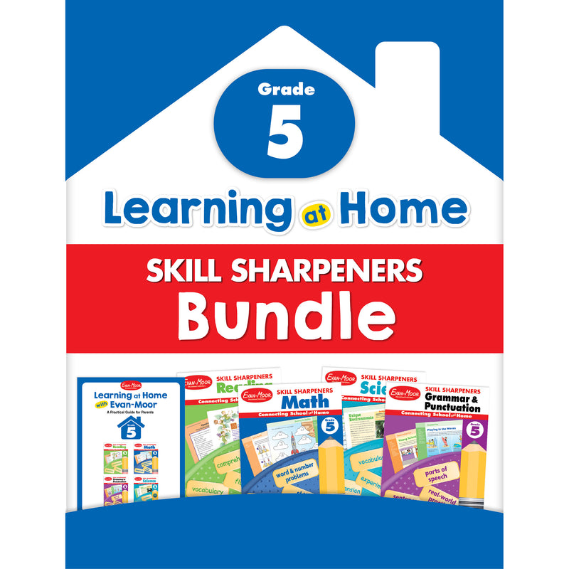 Learning At Home Bundle, Grade 5