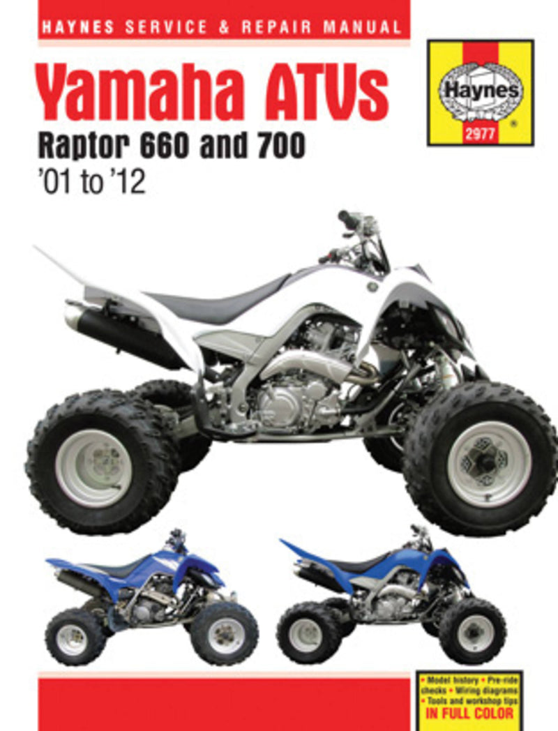 Yamaha ATVs Raptor 660 and 700