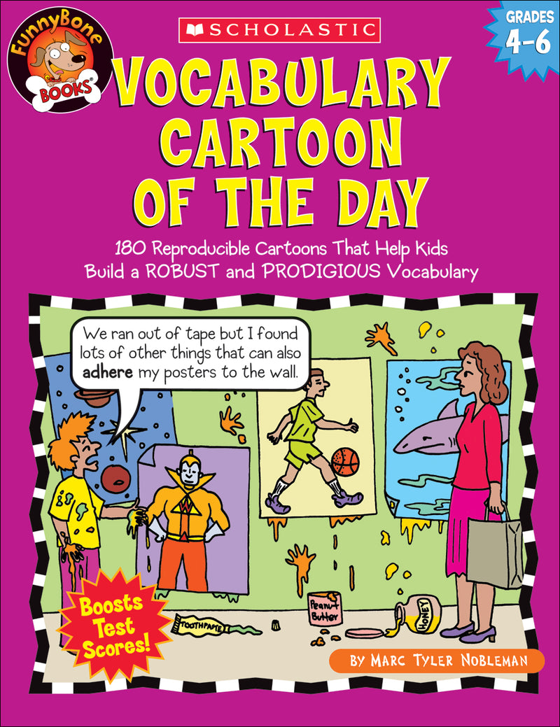 Vocabulary Cartoon of the Day: Grades 4–6