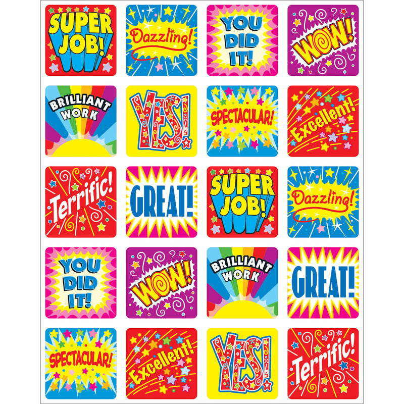 Positive Words Motivational Stickers