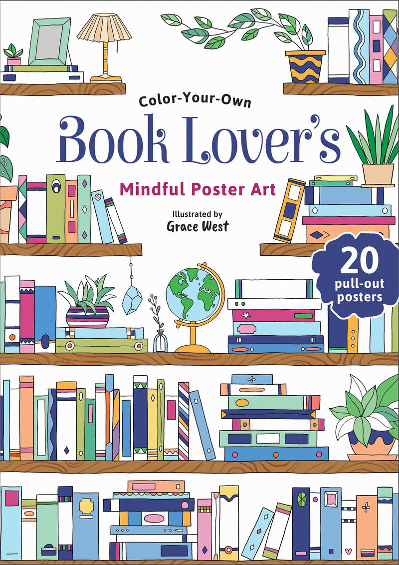 Book Lover's Coloring Book