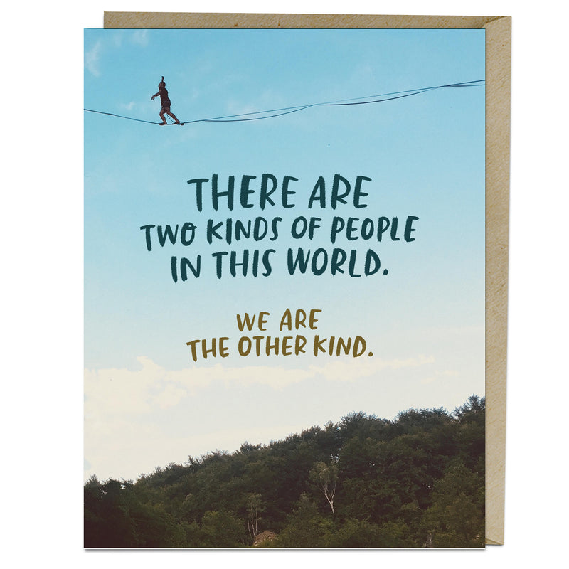 Two Kinds Of People Card