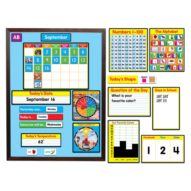 Morning Meeting Solution Bulletin Board Set, Grade K