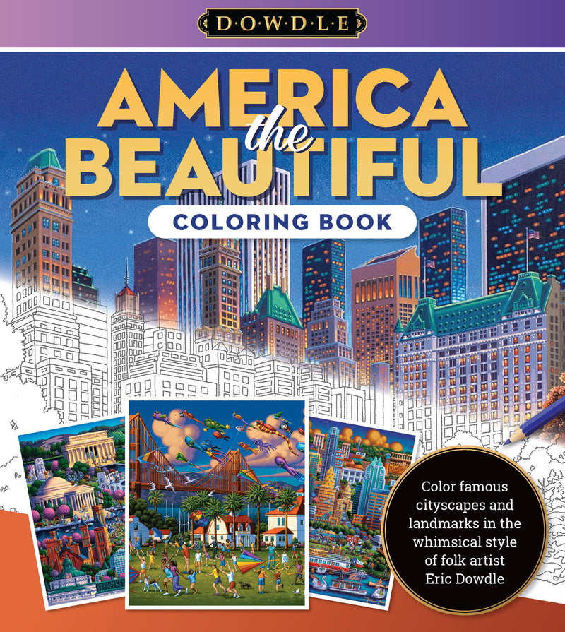 America the Beautiful Coloring Book