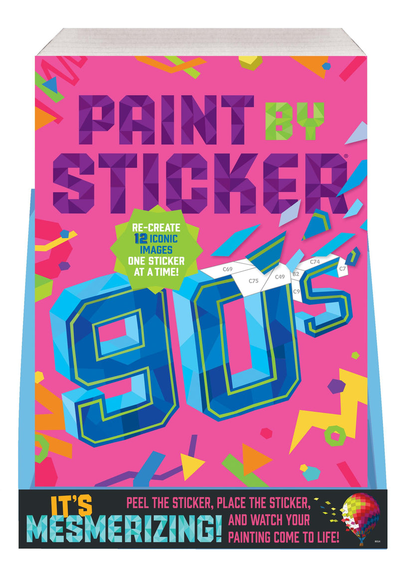 Paint by Sticker: 90s 6cc Display
