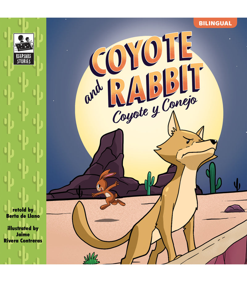 Keepsake Stories Coyote and Rabbit: Coyote y Conejo