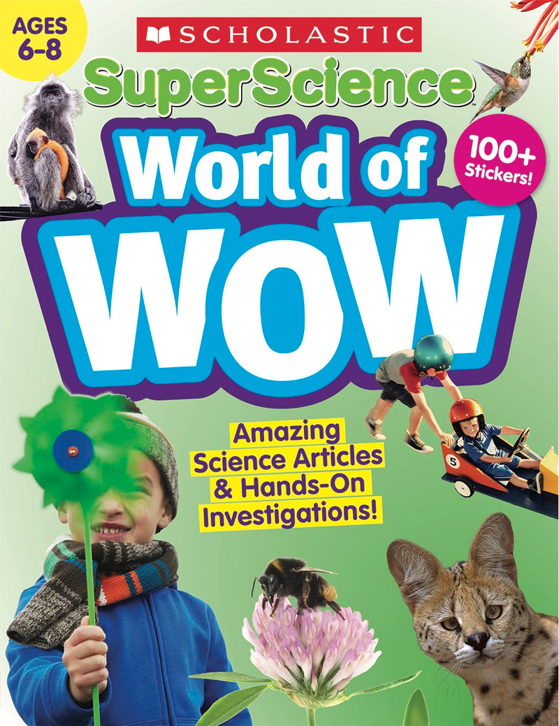 SuperScience World of WOW (Ages 6-8) Workbook