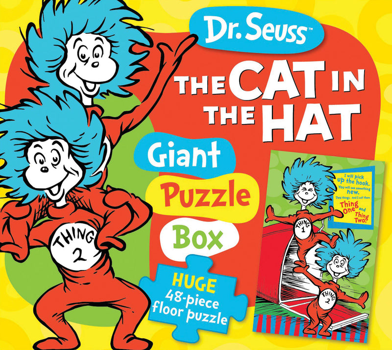 Dr. Seuss Thing One & Thing Two Giant Puzzle Box