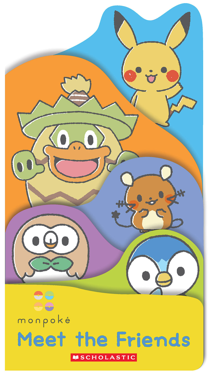 Meet the Friends (Monpoké Board Book)