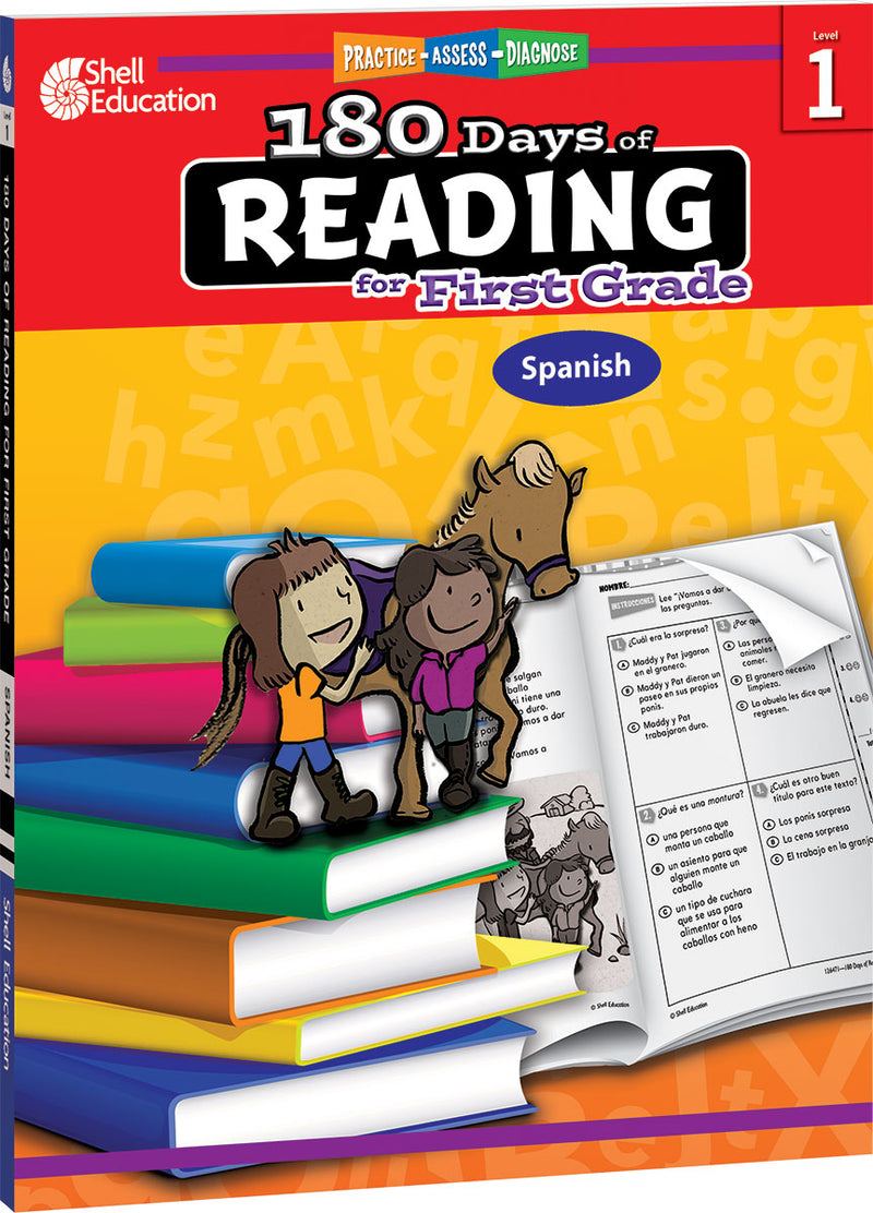 180 Days: Reading for First Grade: Practice, Assess, Diagnose