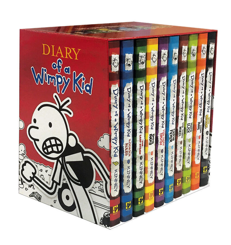 Diary Of A Wimpy Kid Box Of Books Books 1 10