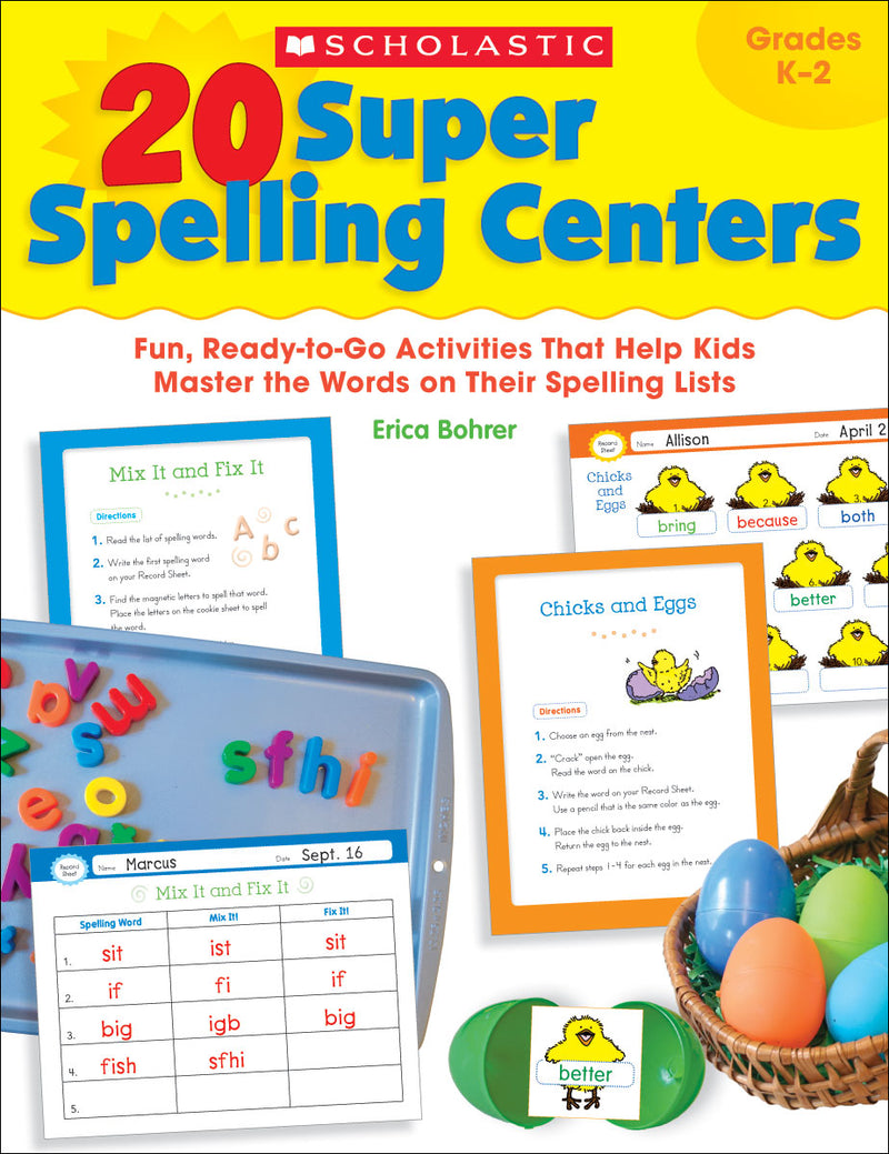 20 Super Spelling Centers