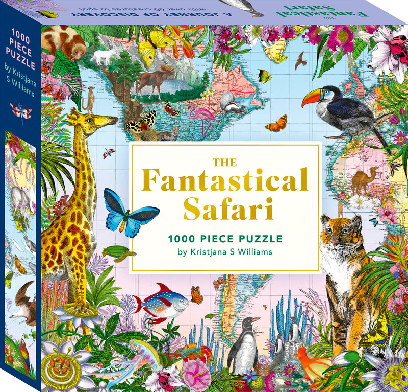 The Fantastical Safari: 1000-piece Jigsaw Puzzle