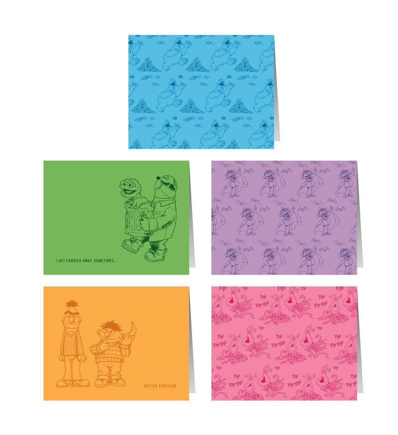 Sesame Street Notecards