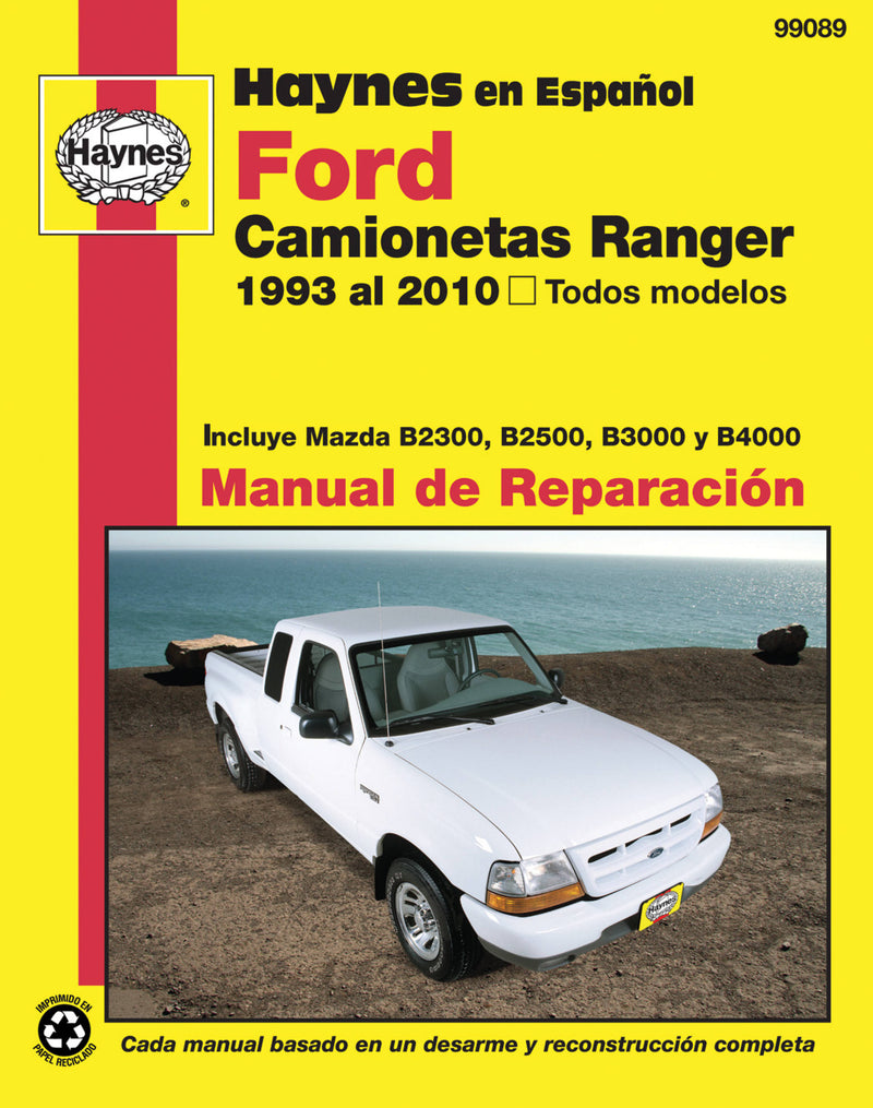 Ford Camionetas Ranger Manual de Reparacion