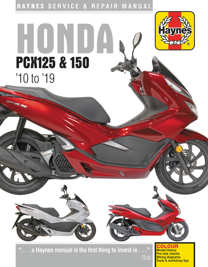 Honda PCX125 and 150: '10 to '19