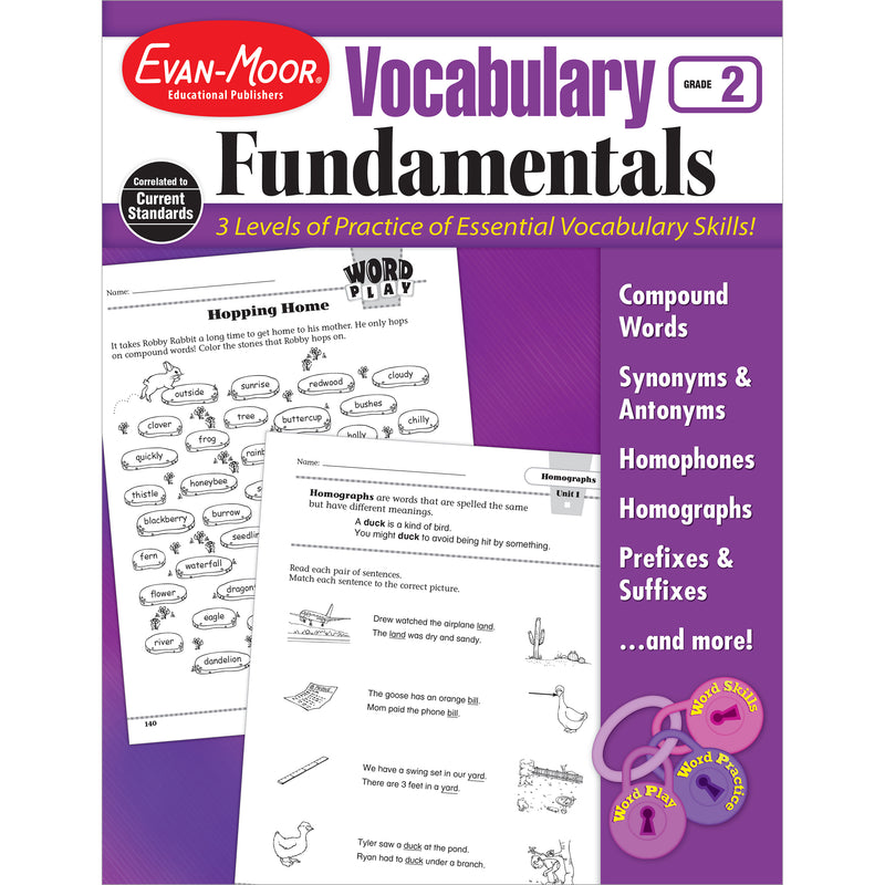 Vocabulary Fundamentals, Grade 2