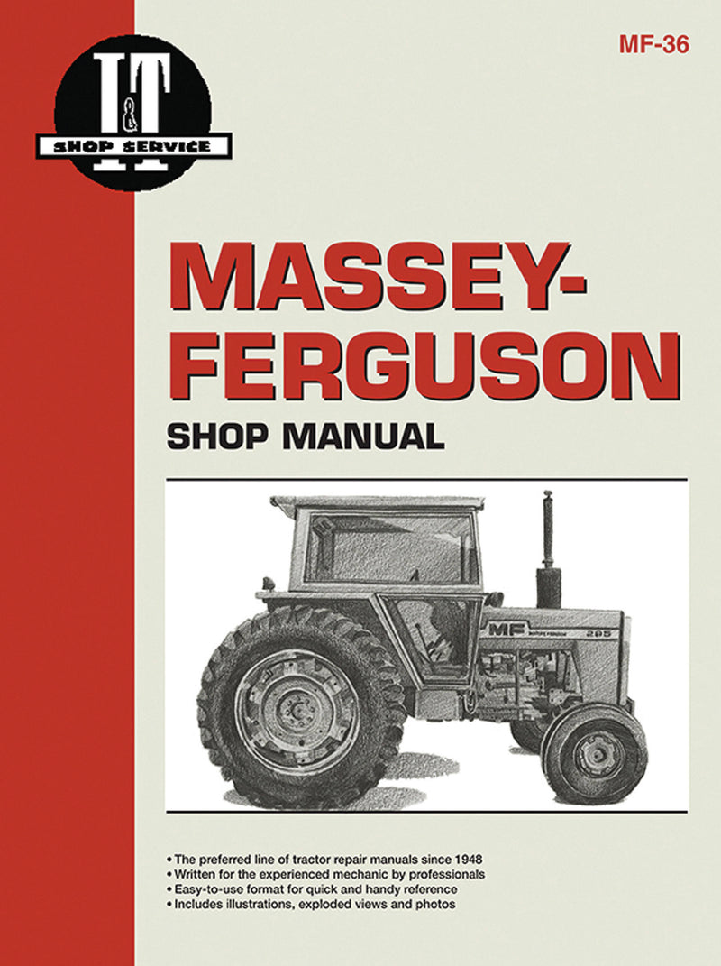 Massey Ferguson Shop Manual Model  MF285
