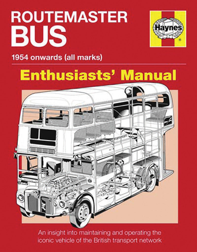 Routemaster Bus Manual - 1954 onwards (all marks)