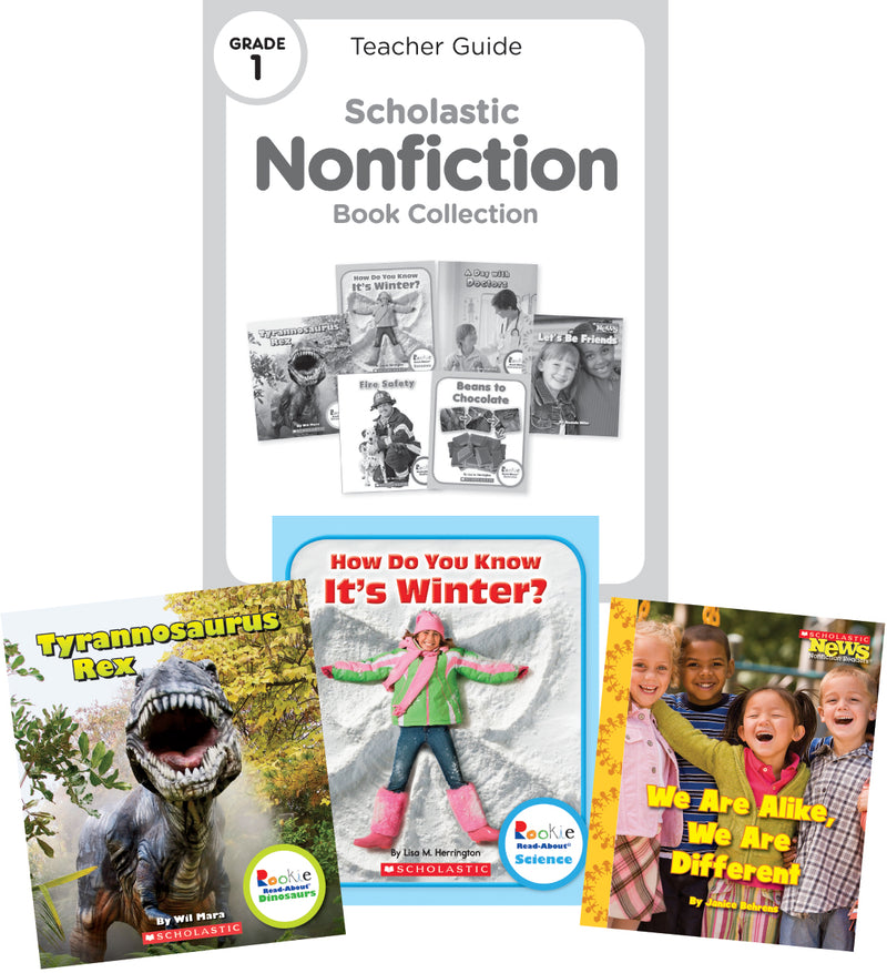 Scholastic Nonfiction Book Collection: Grade 1