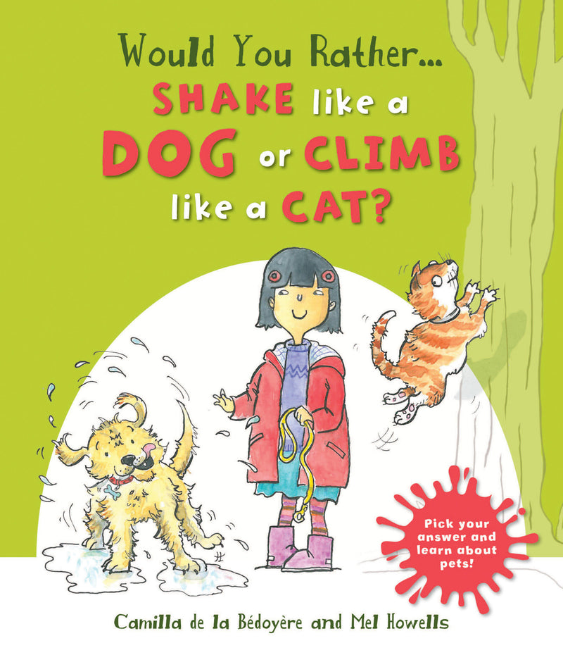 Would You Rather Shake like a Dog or Climb like a Cat?