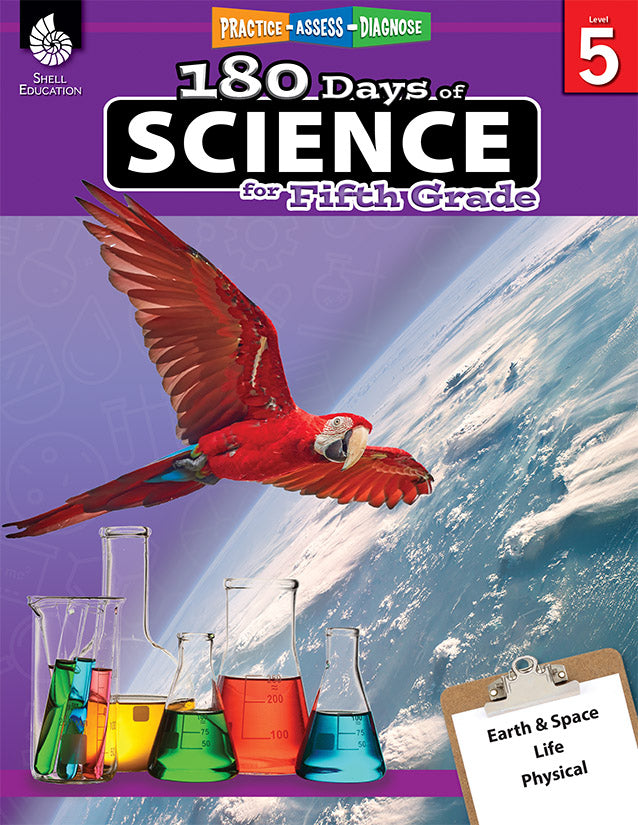 180 Days: Science for Fifth Grade: Practice, Assess, Diagnose