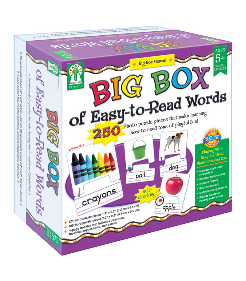 Big Box of Easy-to-Read Words