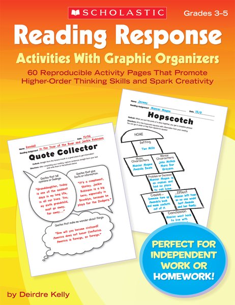 Reading Response Activities With Graphic Organizers