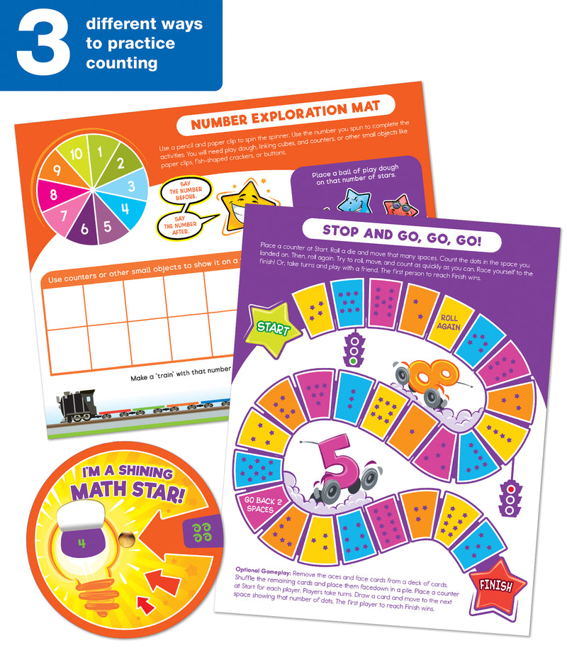 Numbers 1–10 Instructional Resources EZ-Spin™ Set