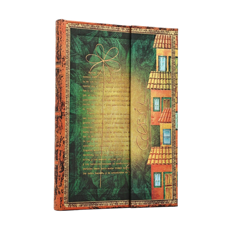 Garcia Marquez, One Hundred Years of Solitude Midi Unlined Hardcover Journal, 144pg, 120GSM by Paperblanks (Embellished Manuscripts Collection)