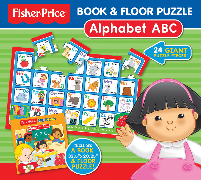 Fisher-Price Book & Floor Puzzle: Alphabet ABC