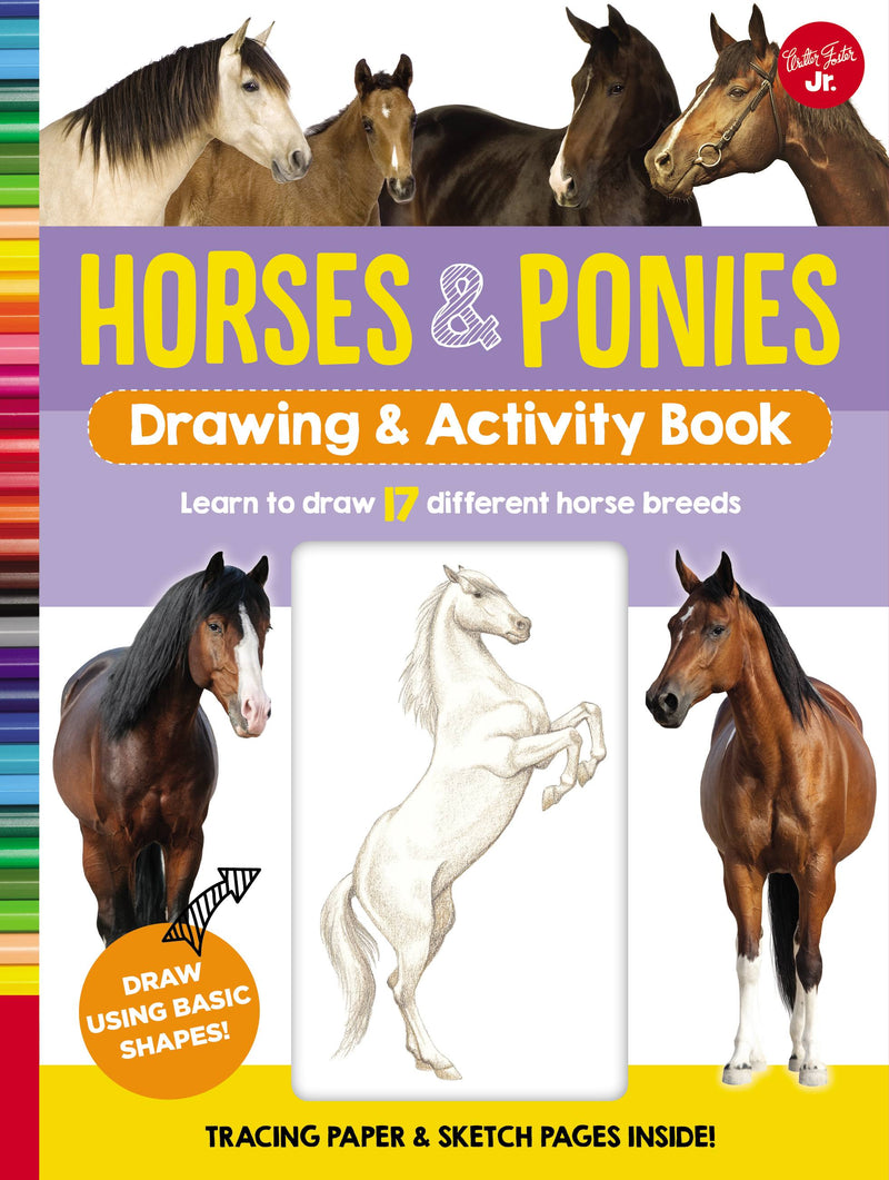 Horses & Ponies Drawing & Activity Book