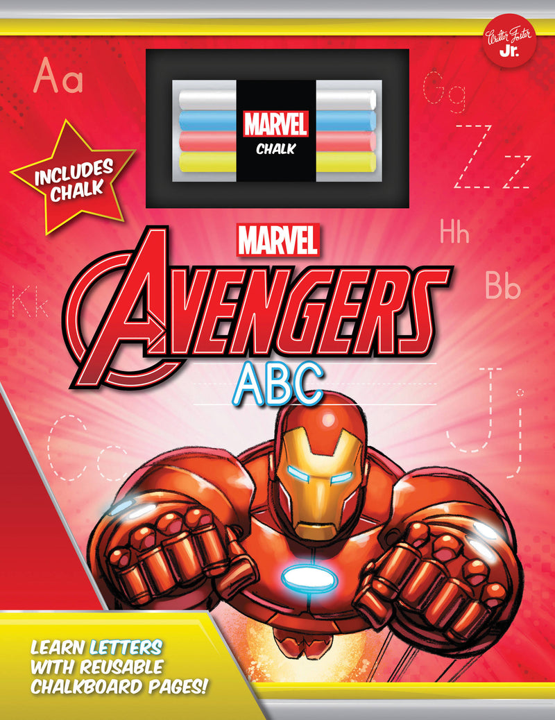 Marvel's Avengers Chalkboard ABC