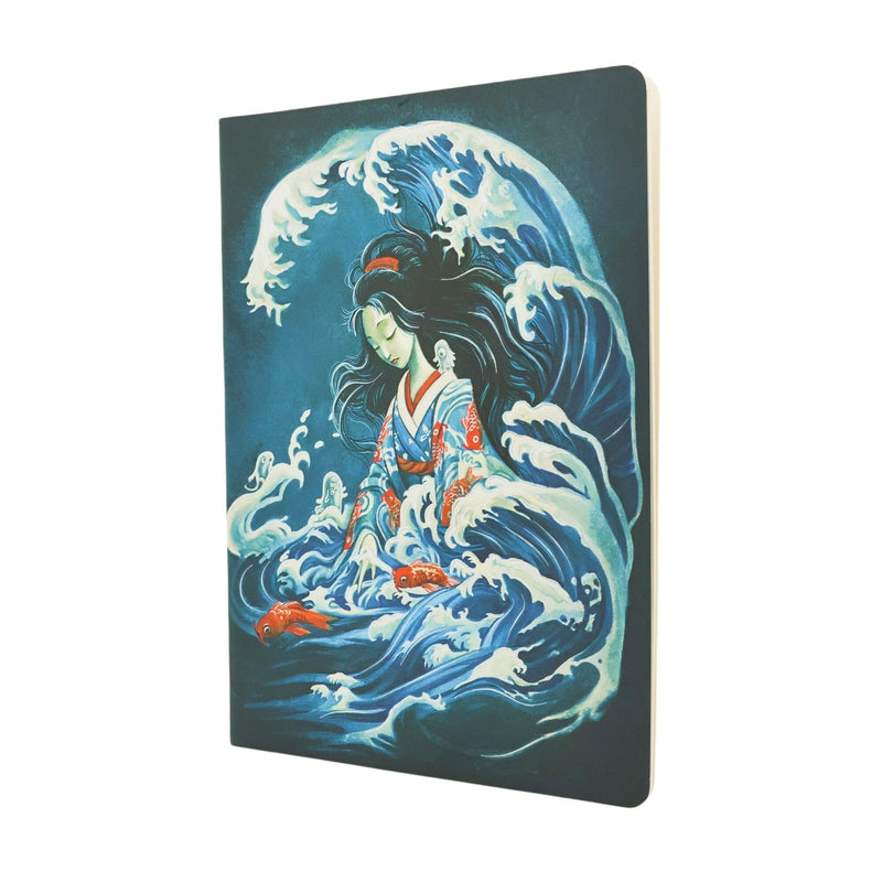 Empress Jingu A4 Dot Grid Softcover Cahier, 80pg, 100GSM by Paperblanks (Esprit de Lacombe)