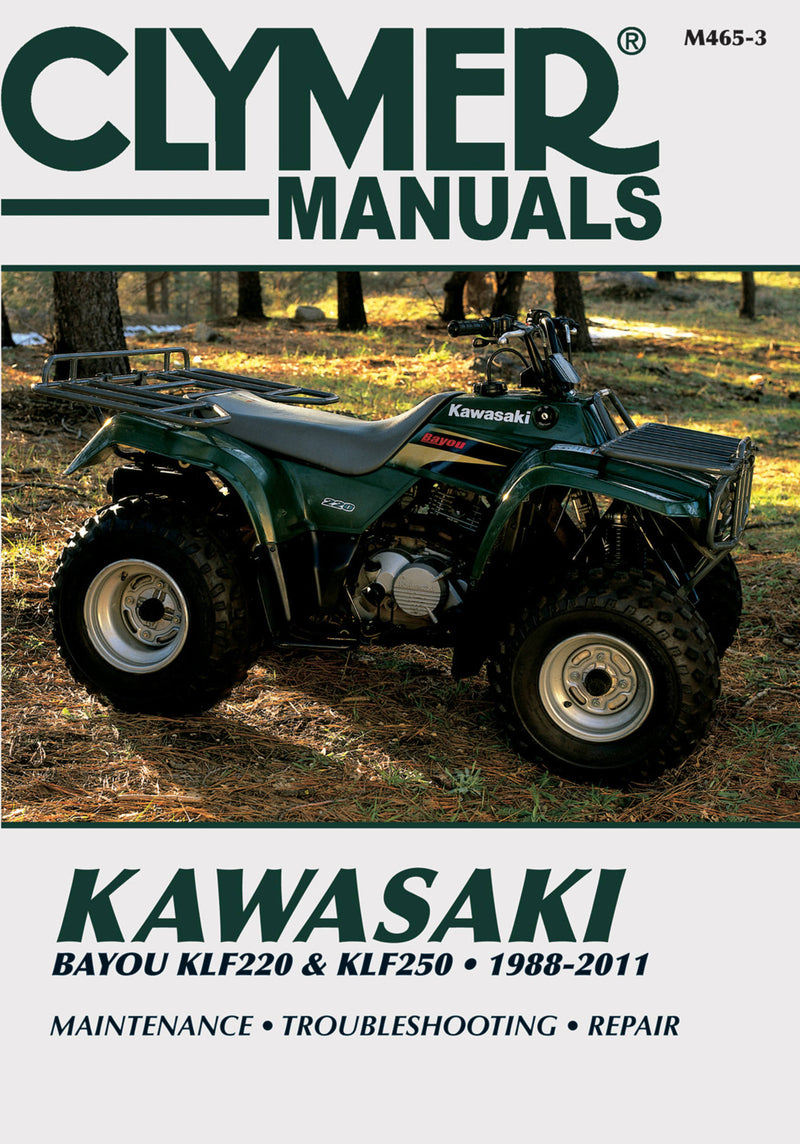Kawasaki Bayou KLF220 & KLF250 1988-2011