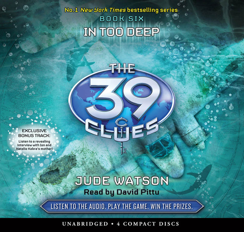 In Too Deep (The 39 Clues, Book 6) (Audio Library Edition)